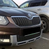 Зимний экран нижний, (под покраску) для Skoda Yeti Outdoor (2013-2018) купить недорого с доставкой в Иваново