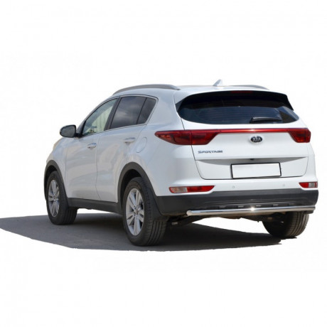 Защита заднего бампера «Коромысло» (d51) для Kia Sportage (2016-н.в.)(Окрашенное) купить недорого с доставкой в Иваново