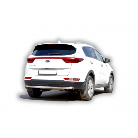 Защита заднего бампера «Коромысло» (d51) для Kia Sportage (2016-н.в.)(Окрашенное) купить недорого с доставкой в Иваново
