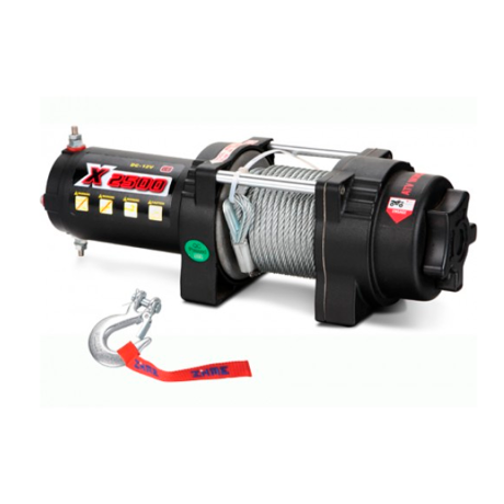 Лебедка для квадроцикла "Master Winch" Х2500, электрическая, 12В купить недорого с доставкой в Иваново