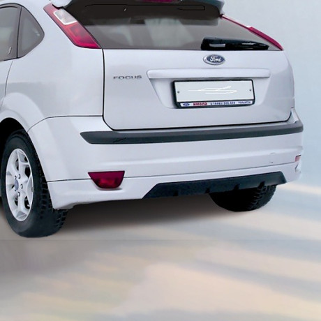 Накладка (юбка) заднего бампера "FT" для Ford Focus 2 (хетчбек) (2004-2008) купить недорого с доставкой в Иваново