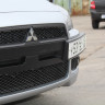 Воздуховоды радиатора в передний бампер (Цельные) var №2 для Mitsubishi Lancer X (2007-2010) купить недорого с доставкой в Иваново