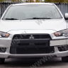 Воздуховоды радиатора в передний бампер (Цельные) var №2 для Mitsubishi Lancer X (2007-2010) купить недорого с доставкой в Иваново