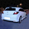 Клыки заднего бампера "GT" для Opel Astra H (3D, 5D) купить недорого с доставкой в Иваново
