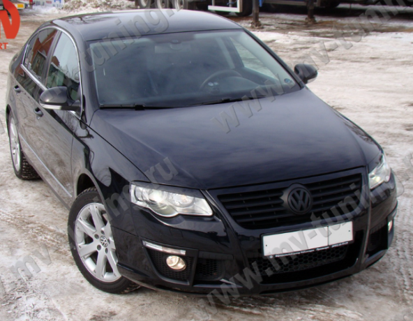 Накладки на фары (реснички) для Volkswagen Passat B6 (2005-2010) купить недорого с доставкой в Иваново